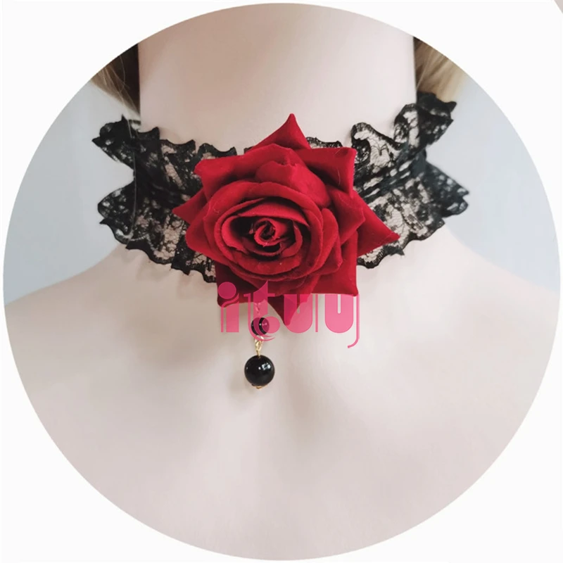 Лолита KC Готическая серия Диабло Нотр-Дам Аполлон солнце панк роза Жемчужное