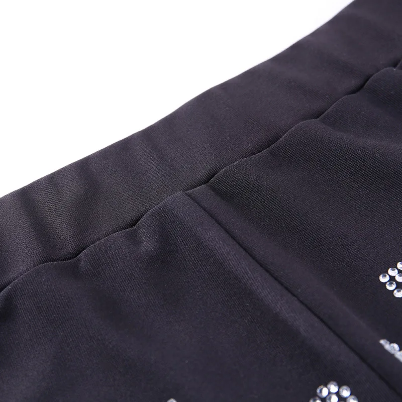 

Home 2020 Women Sexy High Waist Black Print Women Shorts Summer Fashion High Street Designer Shorts