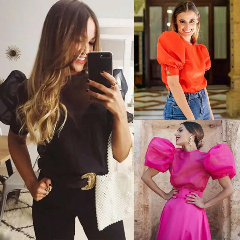 Топ женский прозрачный сетчатый с коротким рукавом Прозрачная Футболка круглым