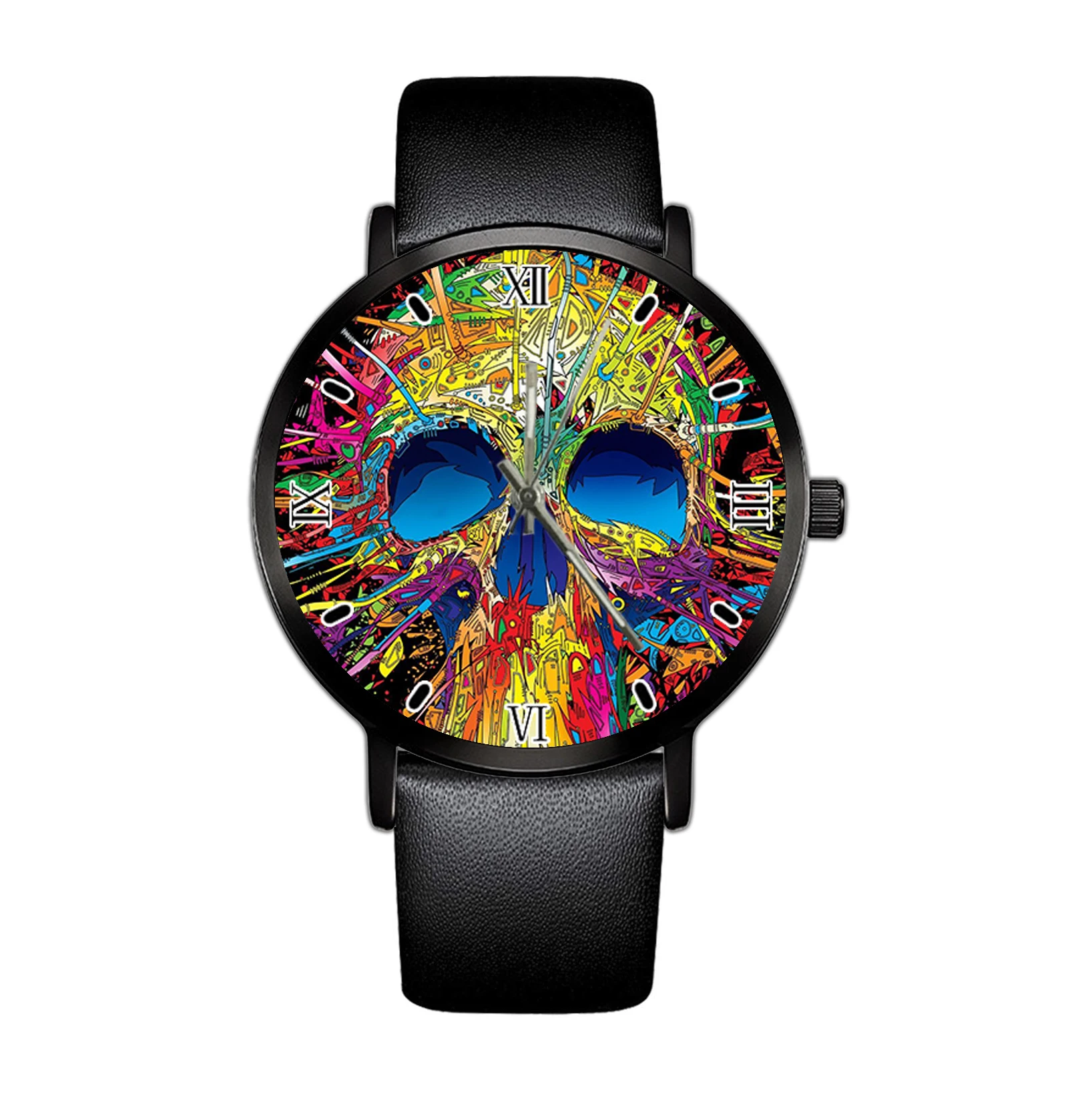 

2021 Men's Minimalist Fashion Quartz Watch Leather Belt Quartz Elegant Ultra Thin Watch Business Clock Simple Design Fa