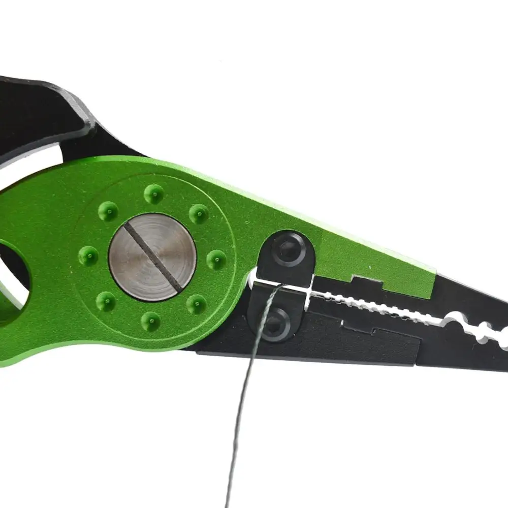 

High Quality Aluminum Alloy Fishing Pliers Grip Set Fishing Hook Hook Recovery Knife Line Split Ring High Quality Fishing Tool