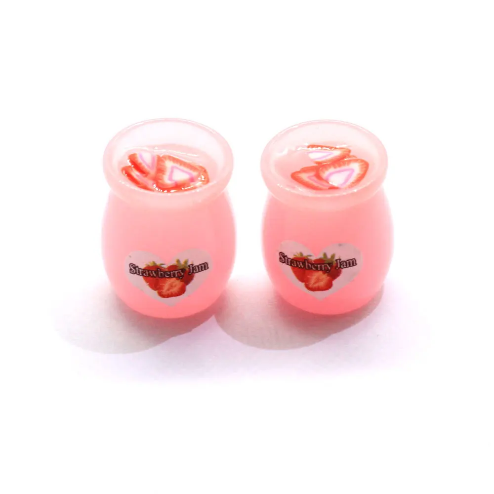 10 шт. имитация симпатичная бутылка икры мини-игра пищевая Смола Кабошон