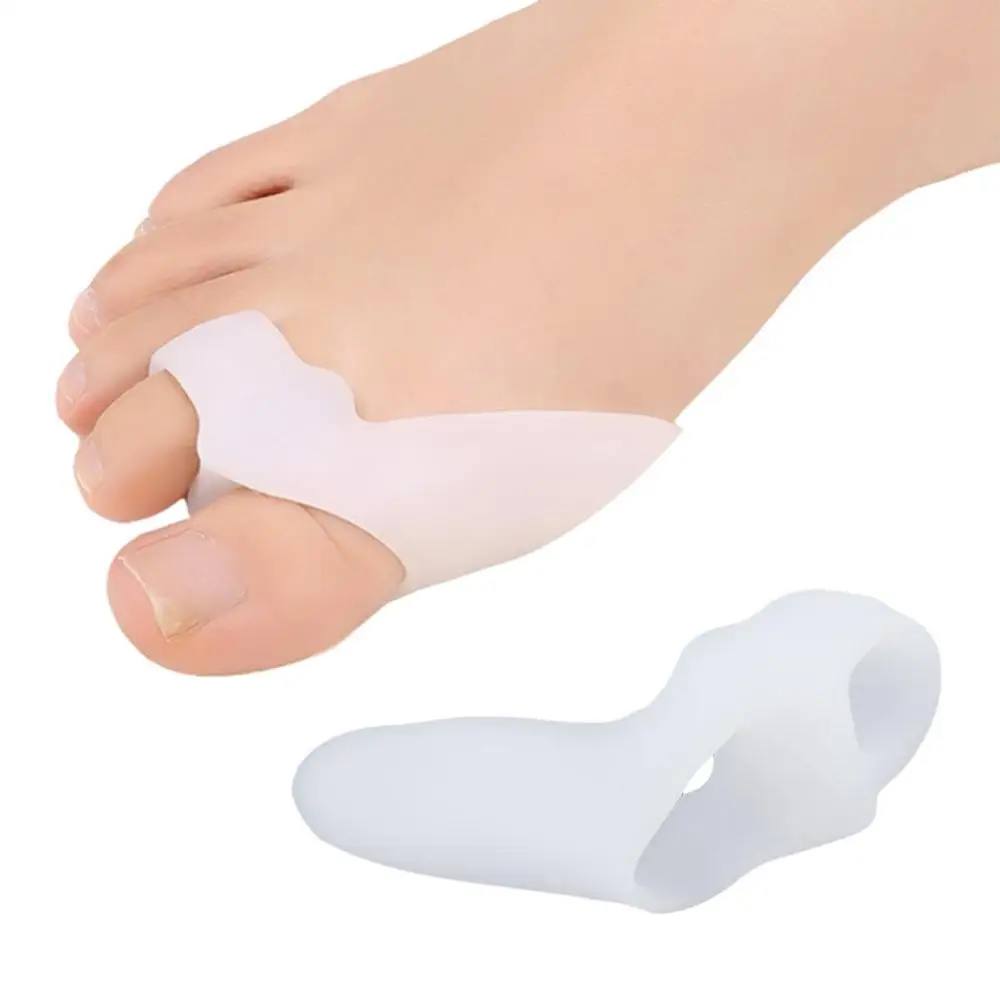 2 шт. гелевый силиконовый корректор для ног Extroversion Separator большого пальца защитный