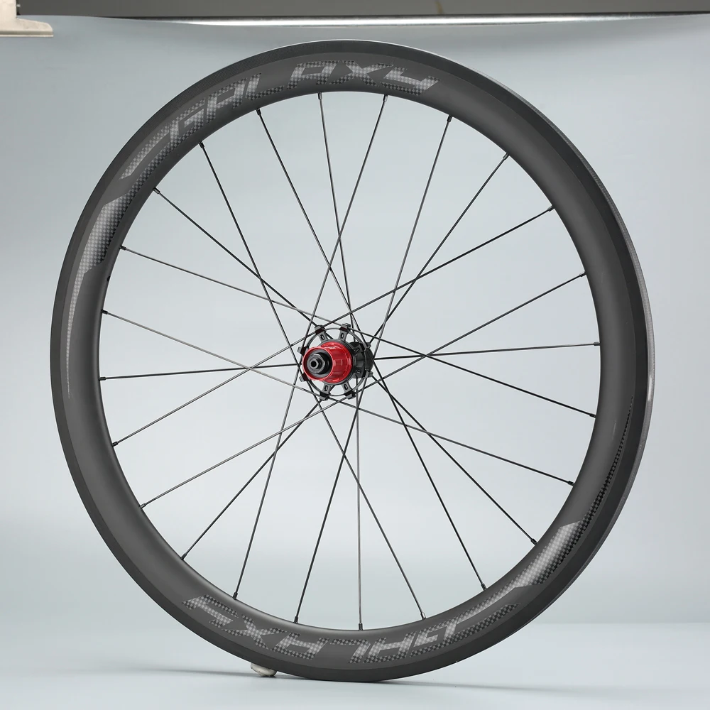 DECA дорожные велосипедные колеса из углеродного волокна 700C клиншер 42 мм матовые