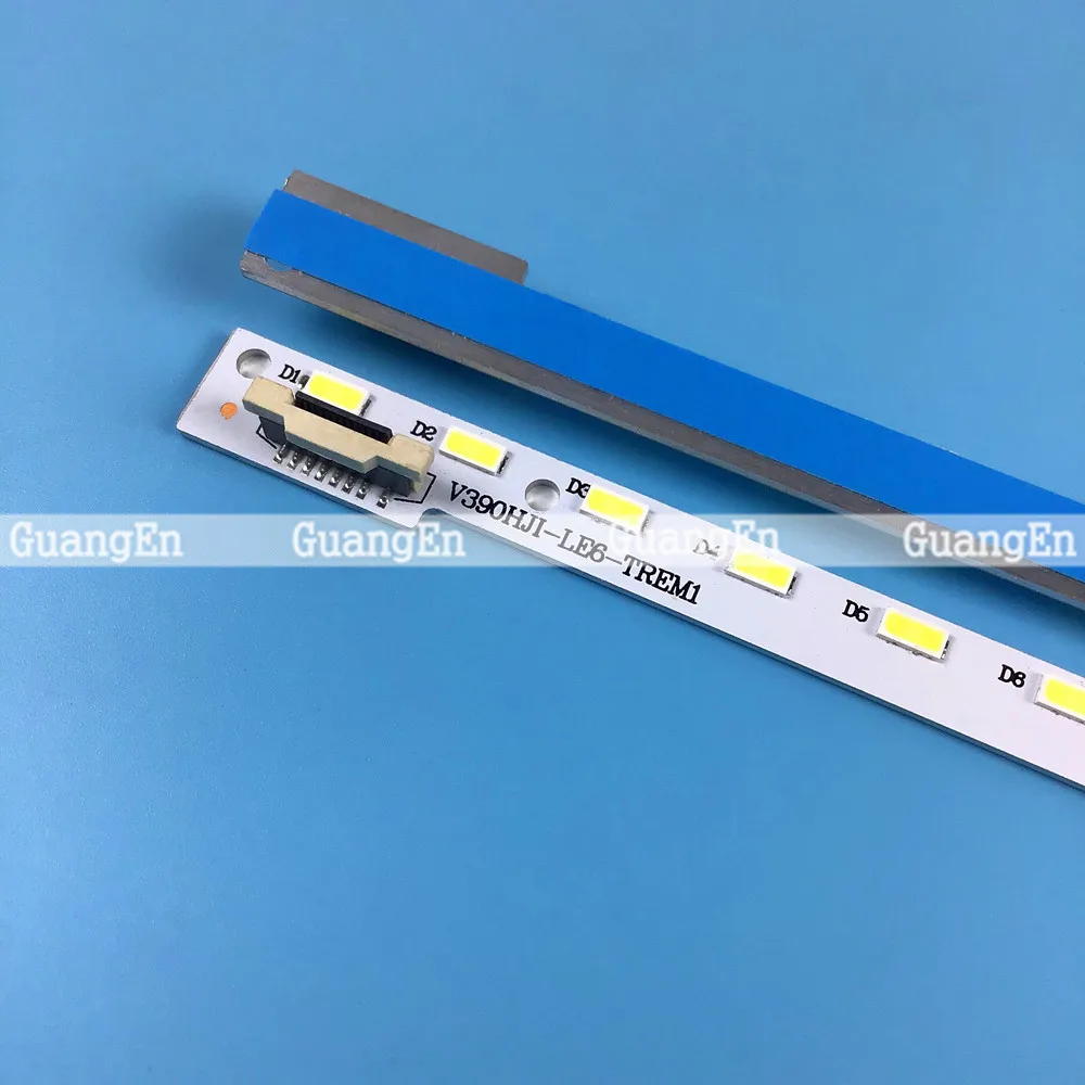 

2 pieces/LOT LED Backlight strip For 39inch TV V390HJ1-LE6-TREM1/TREW1 C420E06E01A L390H101EA-C002 48Leds 490mm NEW and Original