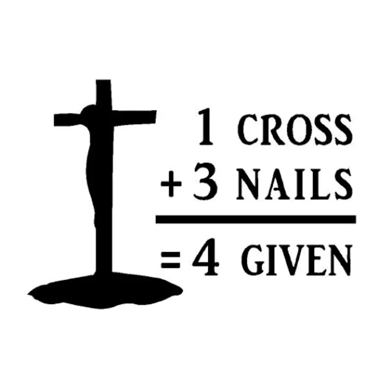 Автомобильные наклейки с изображением христианской церкви 15 2 см х 10 5 см|Наклейки