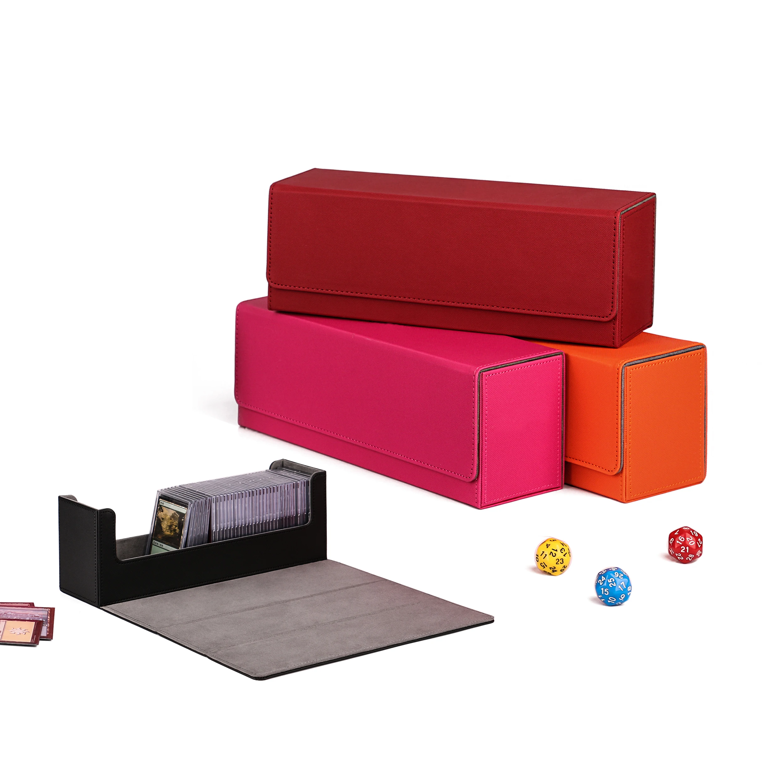 Высококачественная коробка для карт 400 + шт. чехол контейнер коллекции настольных