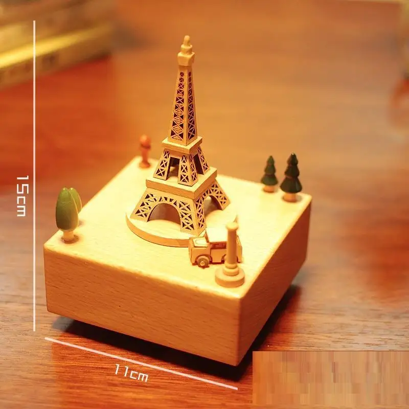 Музыкальная музыкальная шкатулка Caixa Muzik Kutusu Carousel Muziekdoos Madera Carillon Scatole Musicali Wooden De