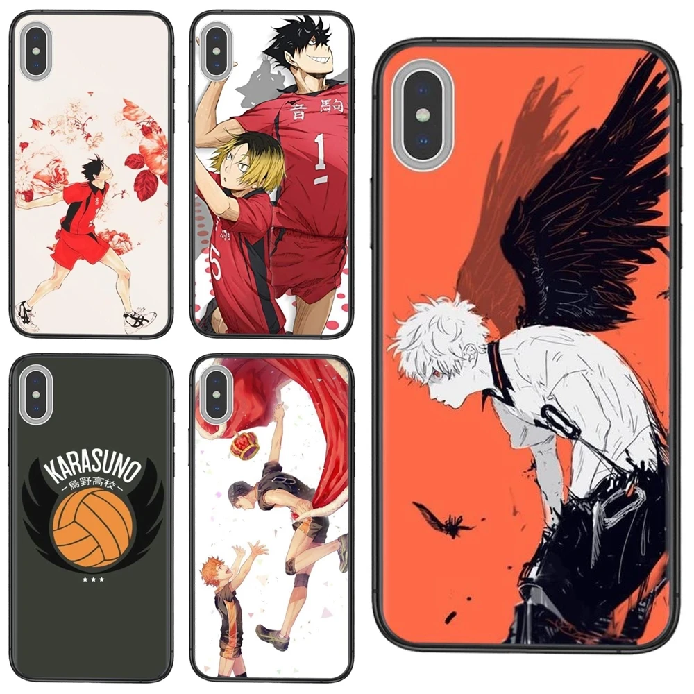 Haikyuu Nekoma красочный чехол для сотового телефона из мягкого ТПУ Galaxy Note 20 10 9 8 Ultra Samsung