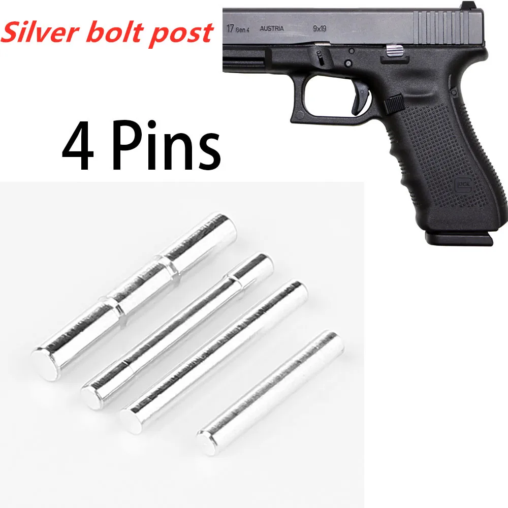 Magorui Нержавеющая сталь Gen 4 Pin комплект для Glock 17 мм 19 20 21 22 23 26 27 34 35 37|Аксессуары