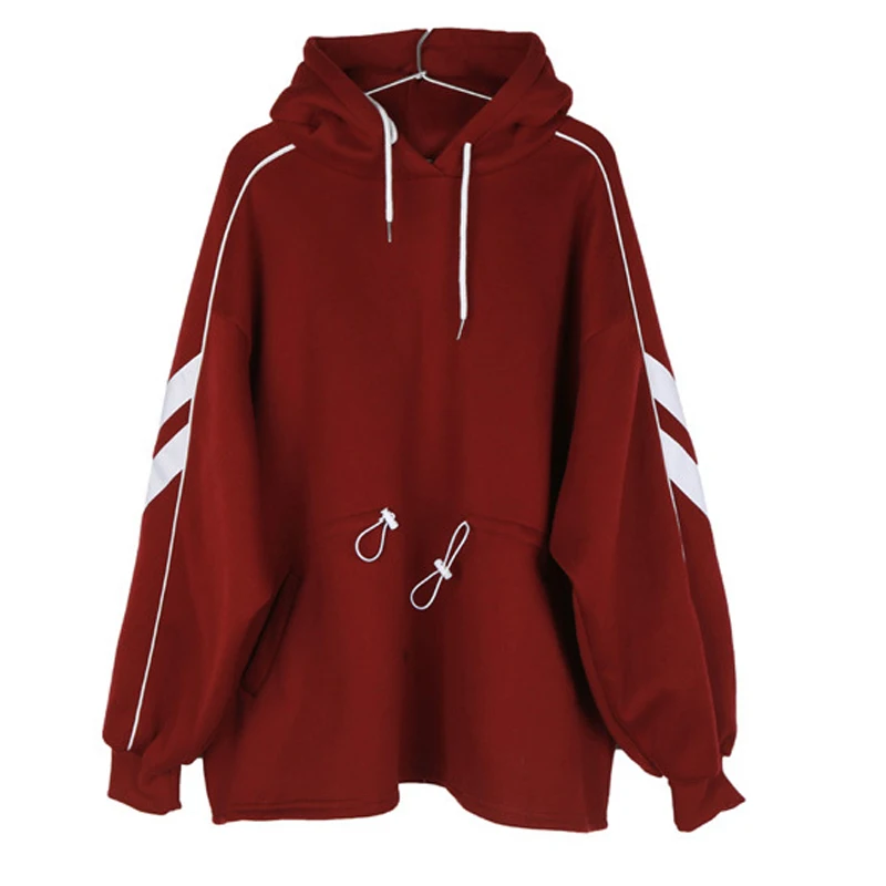 Осенняя и зимняя Корейская версия толстовки модные повседневные топы с круглым