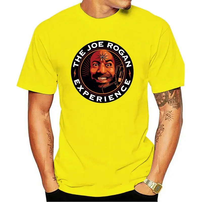 

High Quality Men's T Shirts Joe Rogan Short Sleeve Cotton O Neck T-shirt For Man Shirts Cotton O-neck custom printed T-shirt