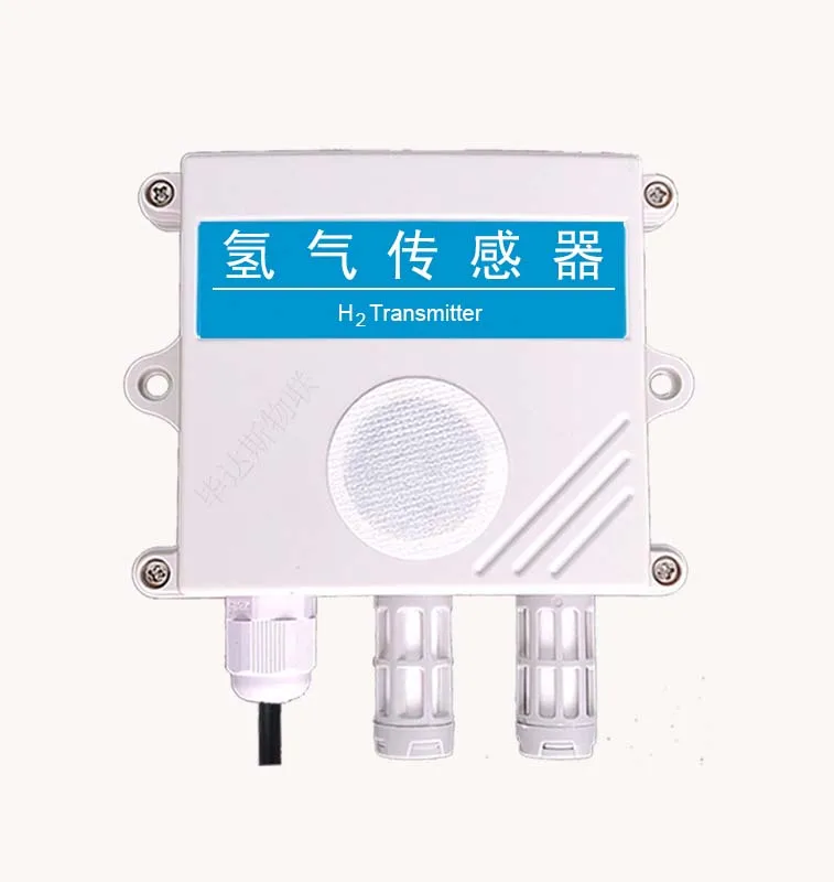 

Hydrogen Sensor H2 Concentration Transmitter Gas Detector 4-20mA Analog RS485 Output Temperature and Humidity