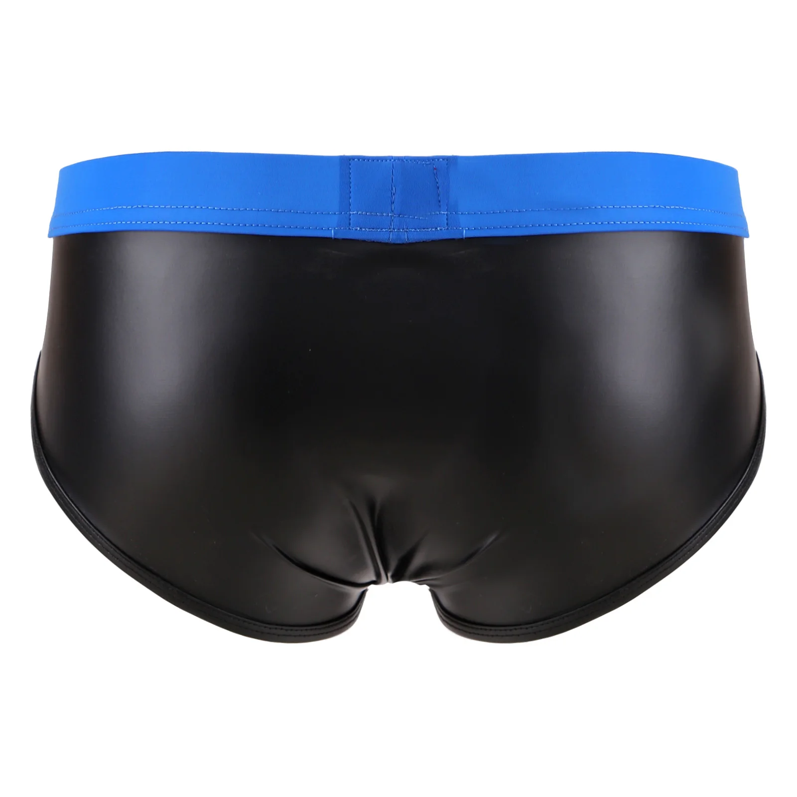 Трусы-бикини мужские из искусственной кожи с Т-образной задней вставкой - купить