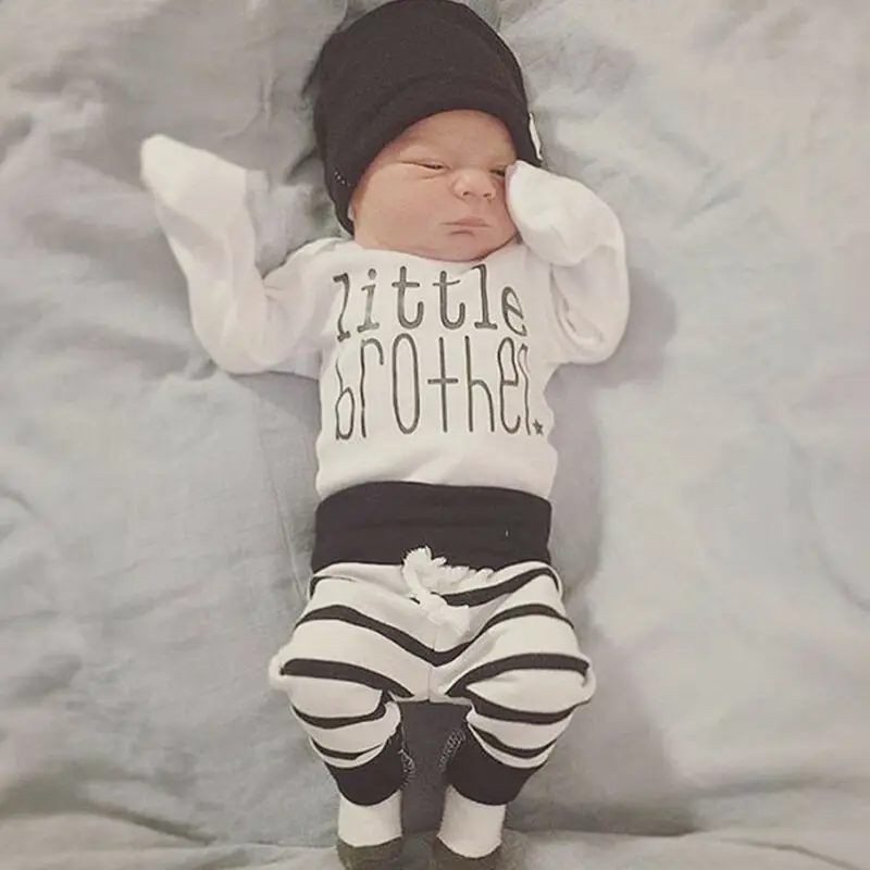 Комплект для новорожденных мальчиков и девочек боди с длинным рукавом топы