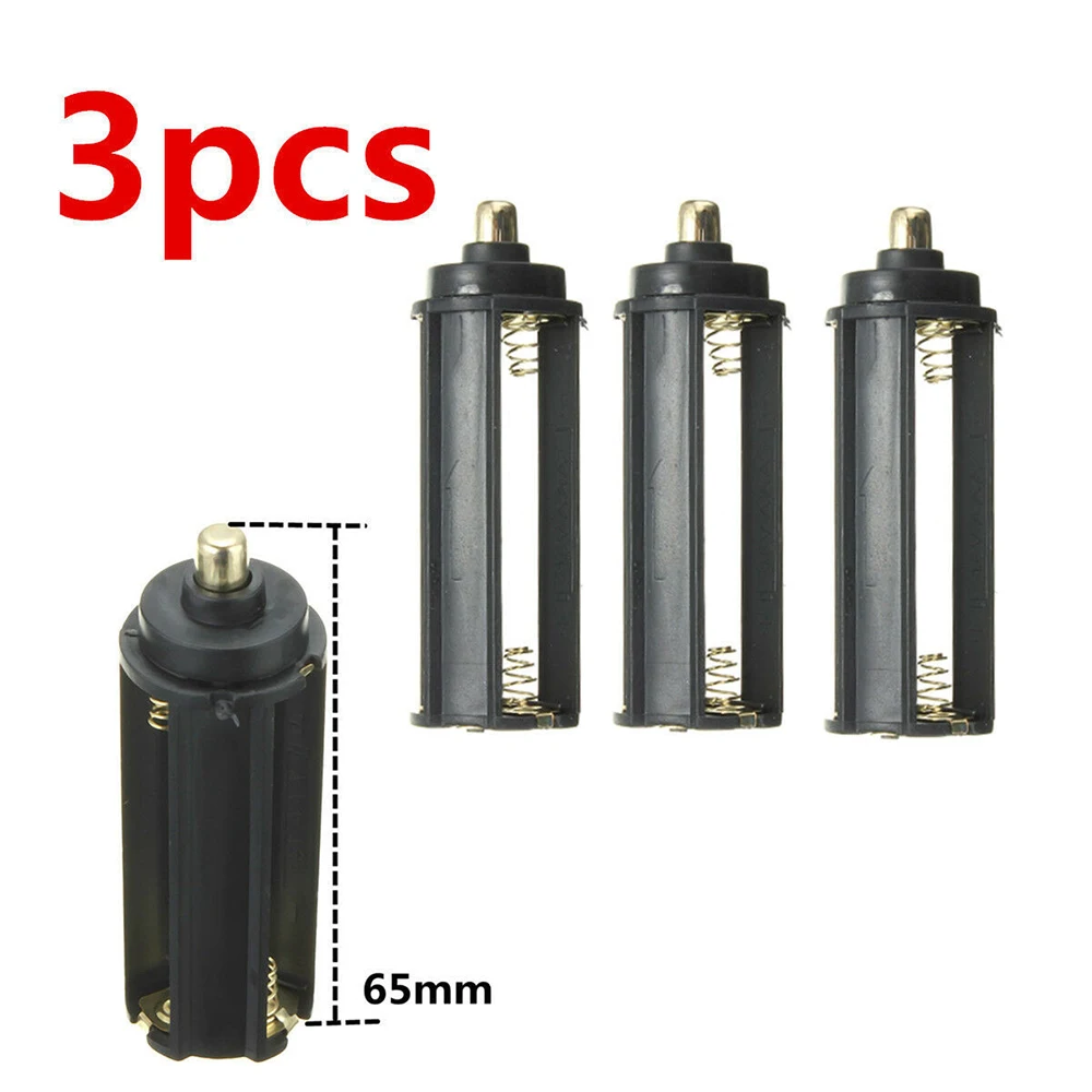 

Rack Battery Holders Plastic Metal Camping Hiking Torch Flashlights AAA 18650