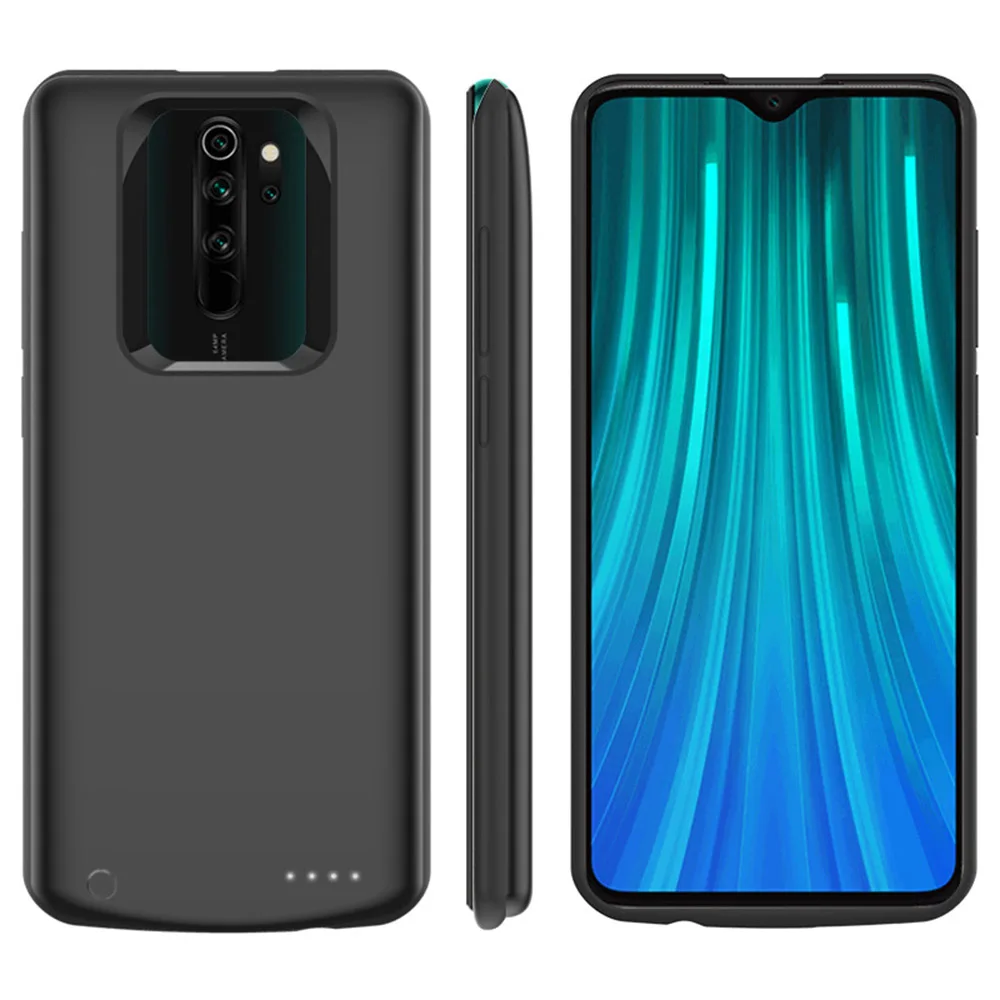Для Xiaomi Redmi Note 8 Note 8 Pro Чехол для аккумулятора 6500 мАч зарядное устройство чехол для смартфона внешний аккумулятор для Redmi Note 8 Pro Чехол для питания s