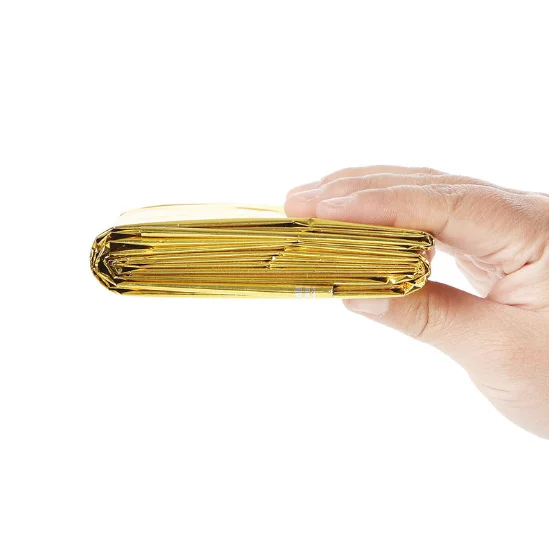 160x210 см аварийное фольга одеяло майларовое спасательные тепловые средства