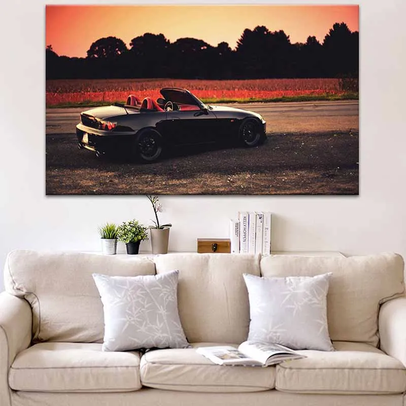 

Japanese JDM super car S2000 poster wall art picture suitable for living room home decoration frame canvas painting