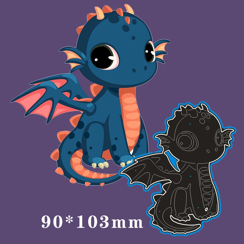 Металлические Вырубные штампы в виде Божьего зверя 90*103 мм для открыток сделай