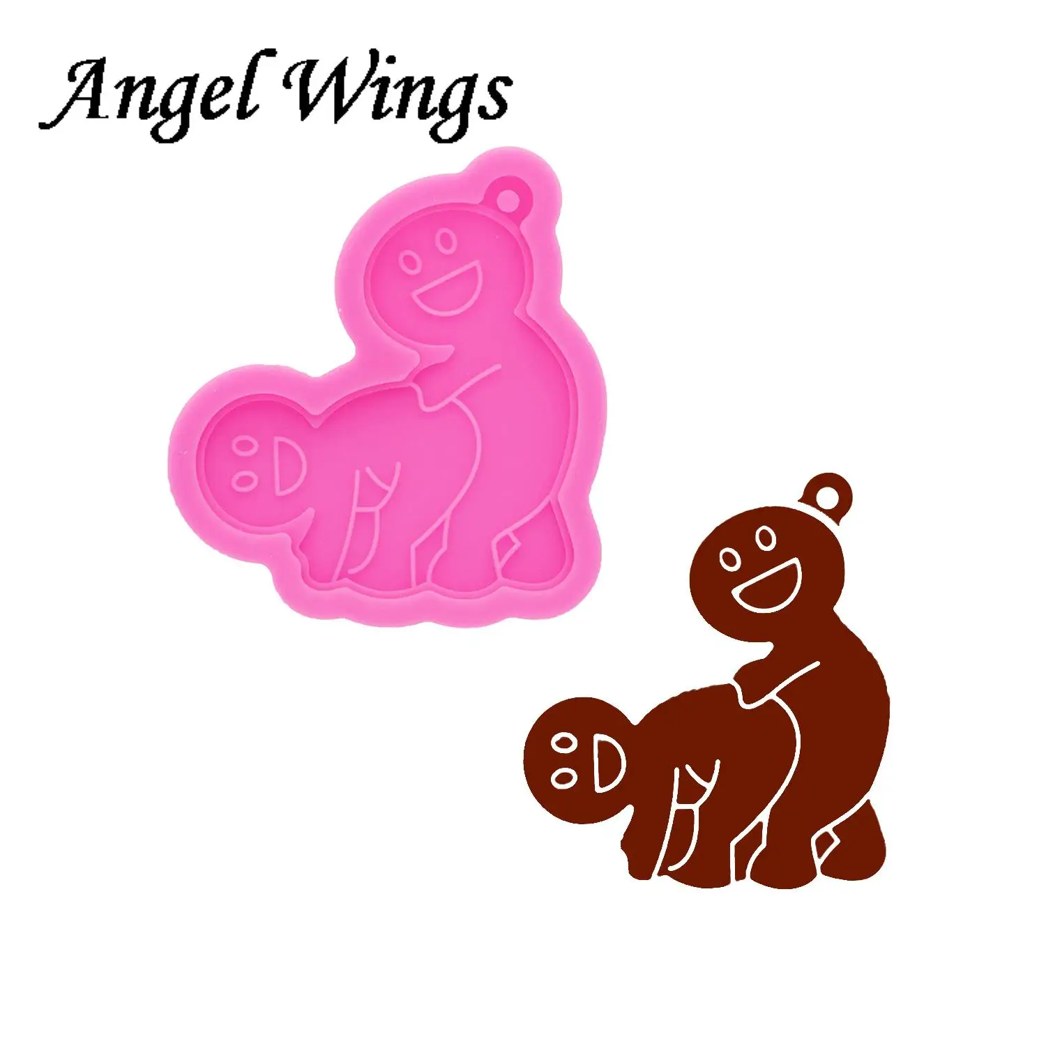 Блестящий брелок для мальчика силиконовые формы рукоделия с эпоксидной смолой