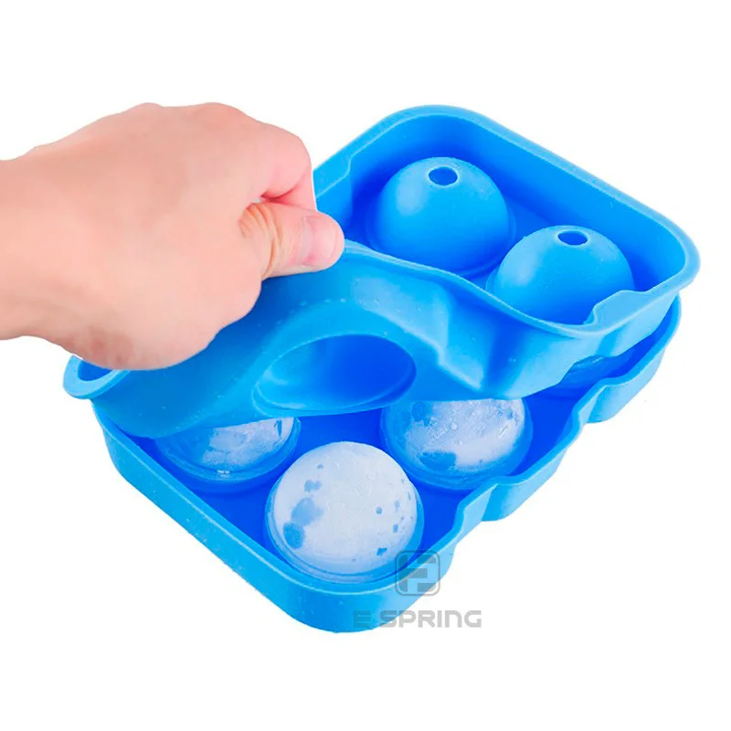 

Silicone 6-ball ice making die 6-ball ice hockey die round silicone ice grid silicone ice hockey
