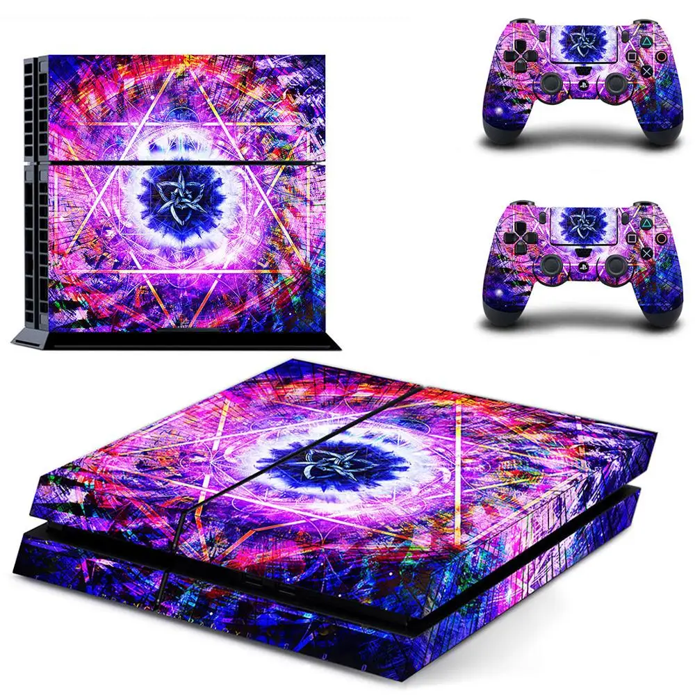 Серебряная Кнопка Стиль PS4 Стикеры s Play station 4 кожи наклейка кожного покрова для