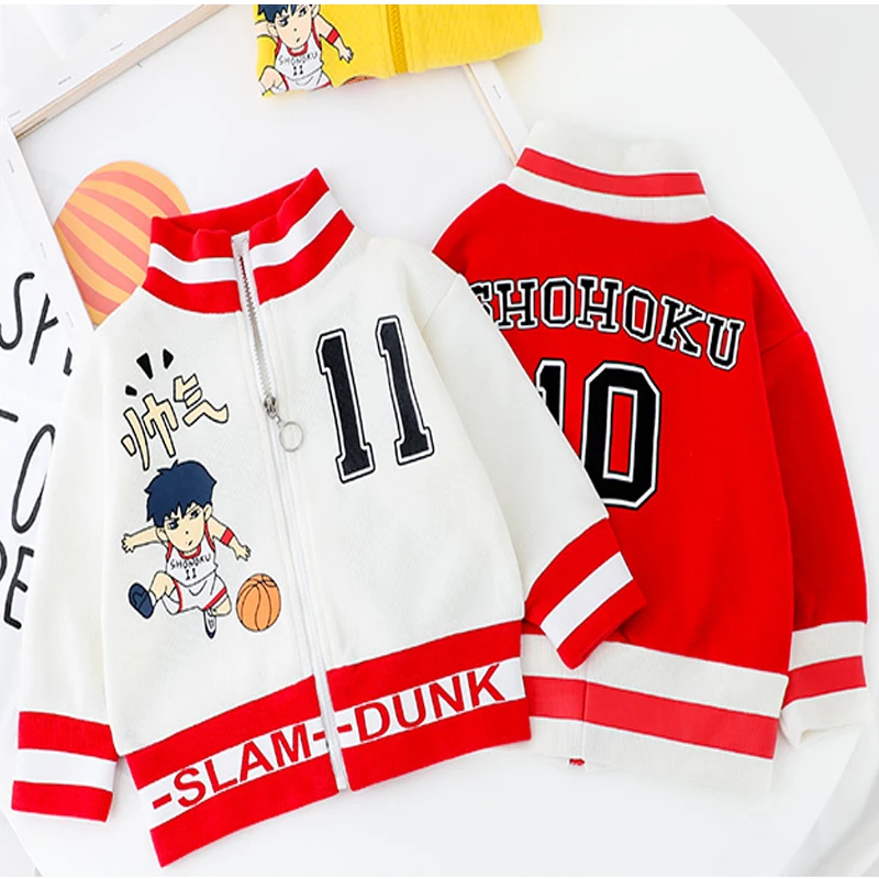 Комплект одежды для мальчиков кофта на молнии + штаны с надписью спортивный