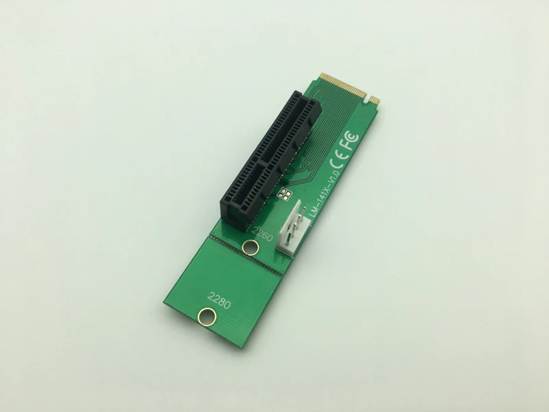 Новинка адаптер переходной карты NGFF M2 M.2 к PCI E 4x 1x слот переходник штырь гнездо PCIE