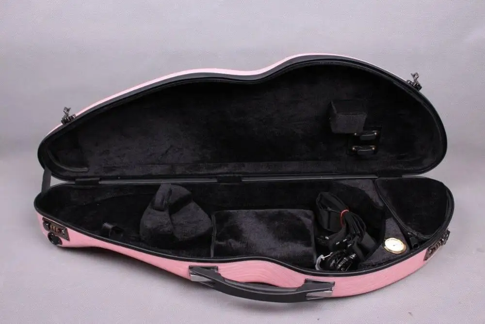 Жесткий чехол Yinfente для скрипки розовый 4/4 углеродное волокно 1 8 кг светильник вой