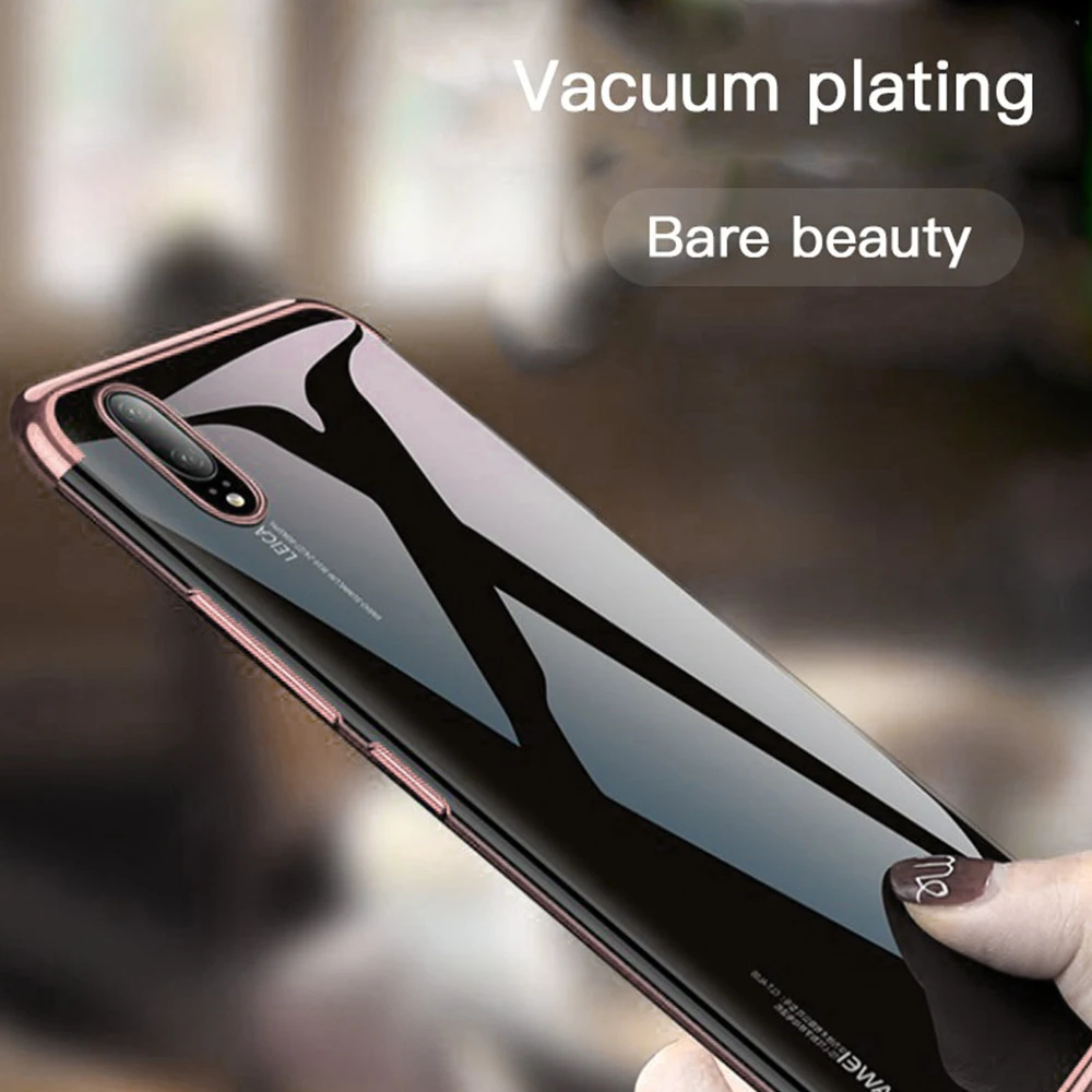 Colorful Transparent Phone Case For HUAWEI Mate 20 P Smart 2019 P20 P30 Lite Pro Nova4e Back Shell Soft Slim Shockproof Cover |