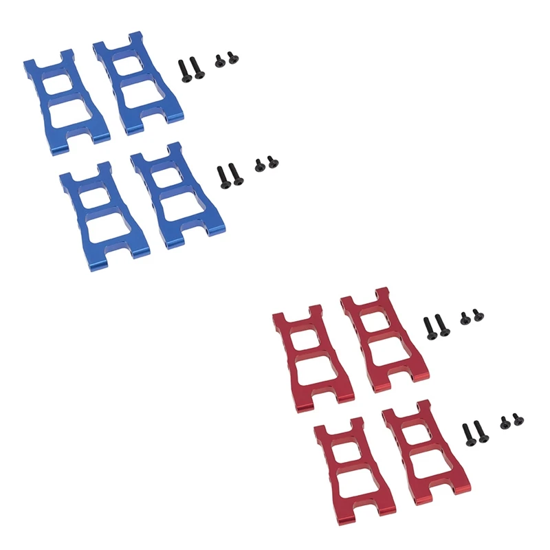 

4 шт. алюминиевые передние и задние нижние подвески для 1/10 Redcat Блэкаут XTE SC XBE (Pro), обновленные детали, аксессуары