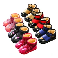 kids snow boots for children warm fashion boots new toddler winter princess child shoes boys girls baby lovely boots 2 15y