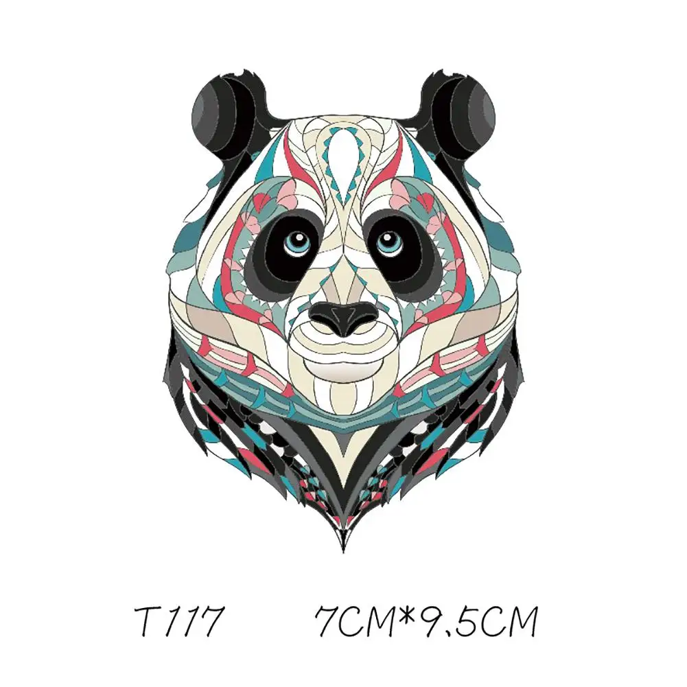 Этнический стиль животных Тигр дракон нашивки 3D ручной работы жара путешествие