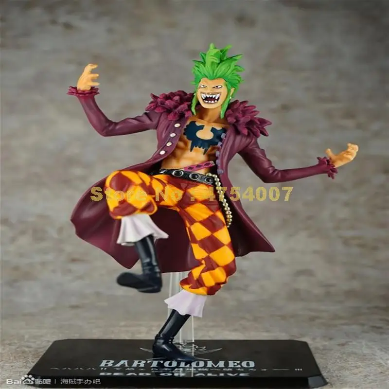Аниме One Piece Zero ПВХ Bartolomeo смотрите в поездку забавная версия экшн фигурка