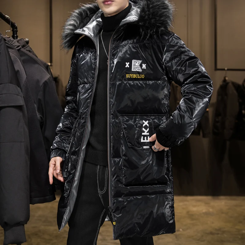 Winter men down jacket 90% white duck down new arrival fashion style warm thickness coat waterproof windbreaker jackets
