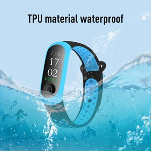 Double Color Smart Band Fitness Wearable Devices Smart Accessories
Pedometers Millet Bracelet 3 Wristband Smart Sports Bracelet