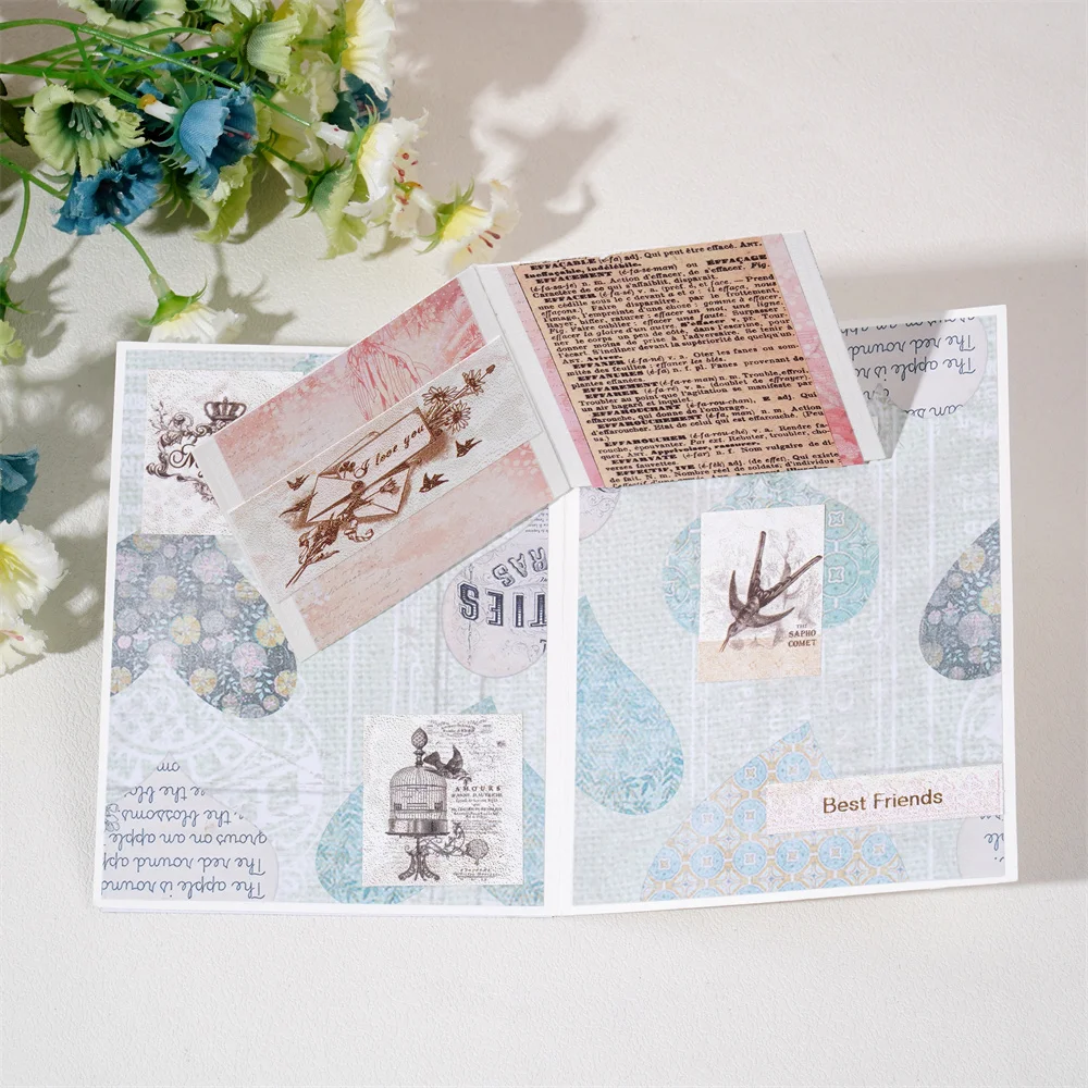 

InLoveArts 3D Pop-up Frame Gate Metal Cut Die Stencils For DIY Scrapbooking Photo Album Decorative Embossing Paper Cards Crafts