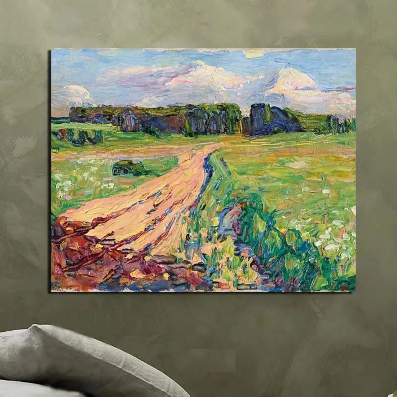 Wassily Kandinsky Картина на холсте принты для гостиной домашний декор художественное