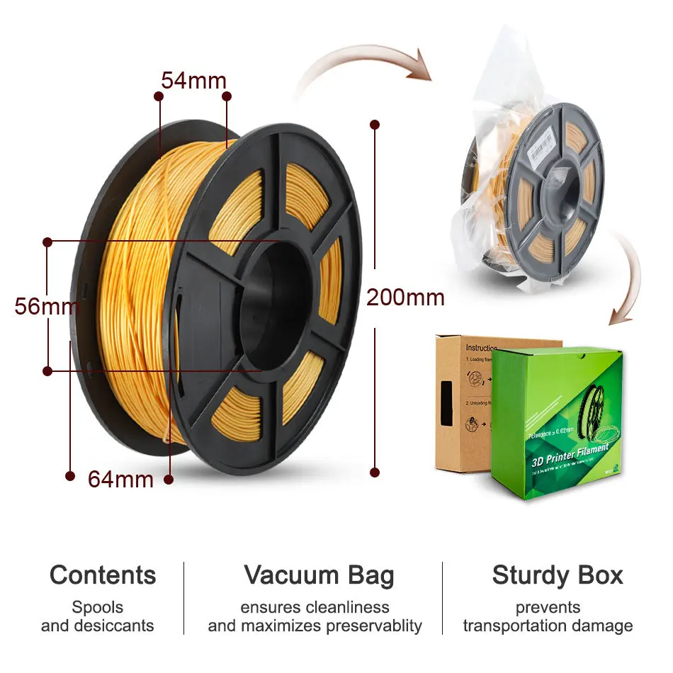 

SUNLU PLA PLUS Filament 4 Rolls Get 1 Roll Free Gift Pre-sale 11 Anniversary