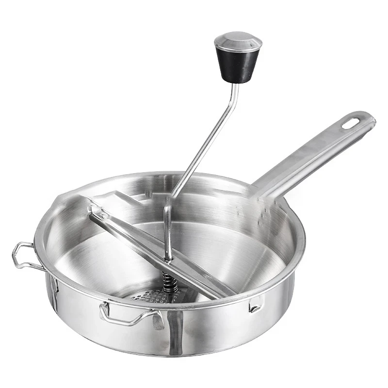 Нержавеющая сталь овощей фруктов и пюре пресс-форм с шлифовальная машина