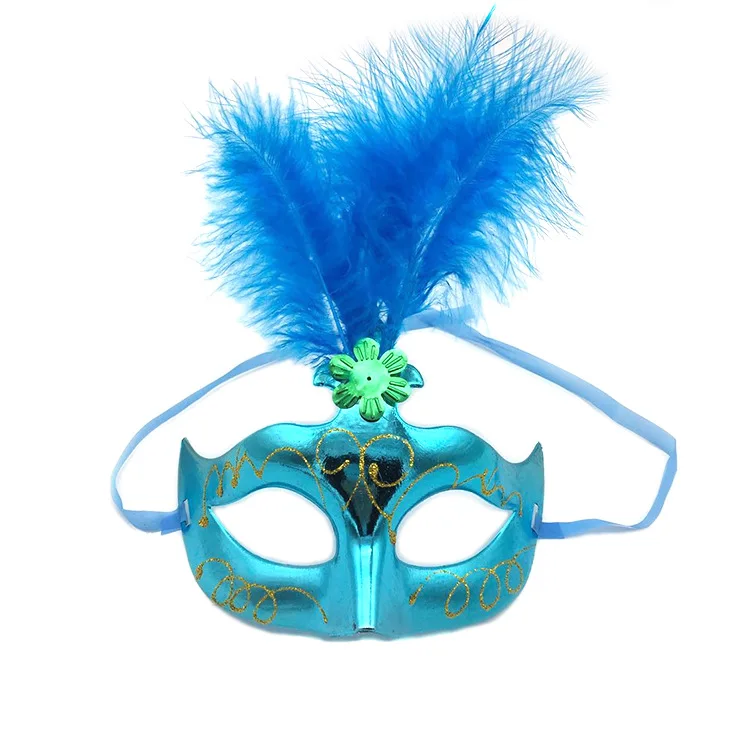 1 шт. пластиковые перьевые маски для представлений|Аксессуары костюмов| |