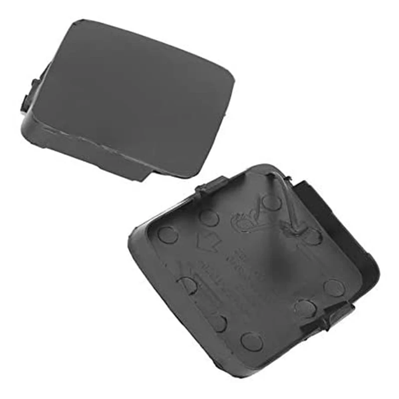 2 шт. черный Передний левый и правый бампер буксировочный крючок крышка глаза