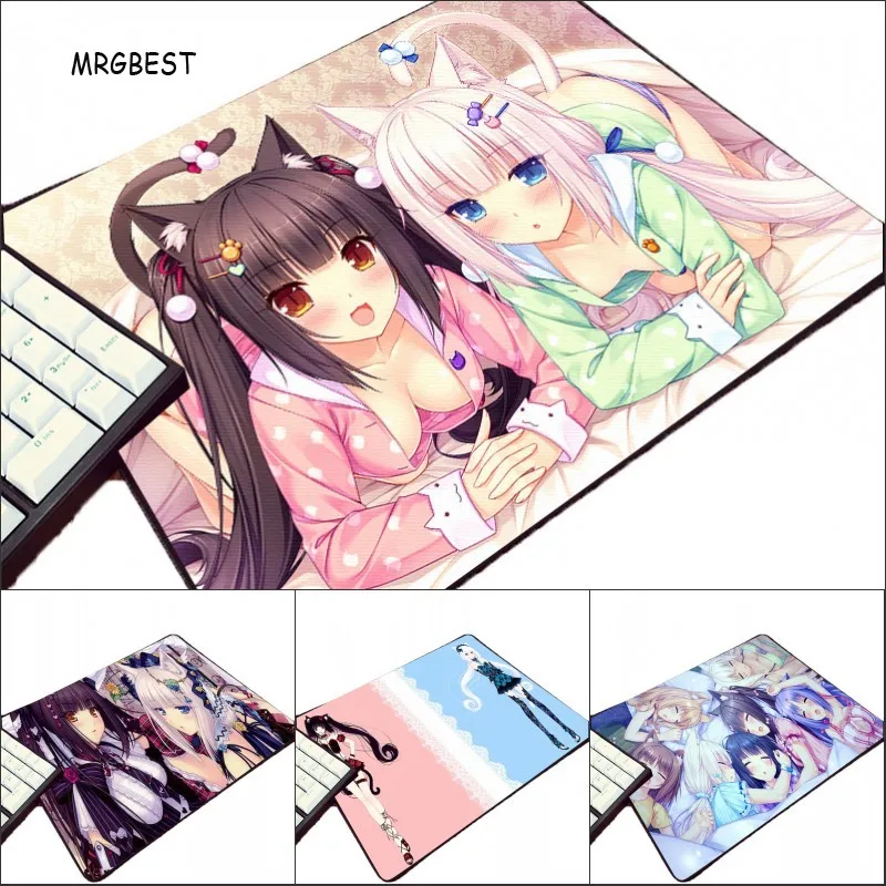 Горячие аниме игры MRGBEST милые анимационные ACG девушки Chocola Nekopara коврик для мыши