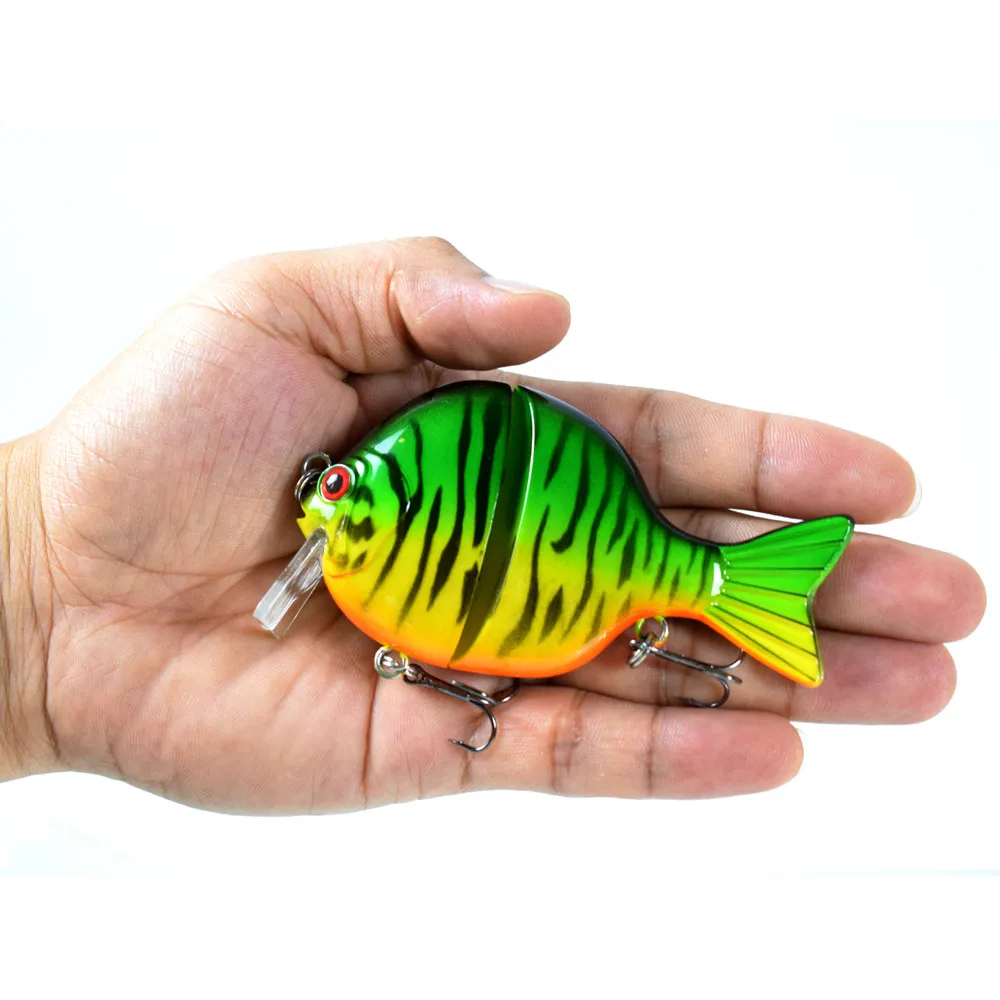 Жесткие пластиковые Картеры Прикормка искусственные приманки Bluegill рыболовные