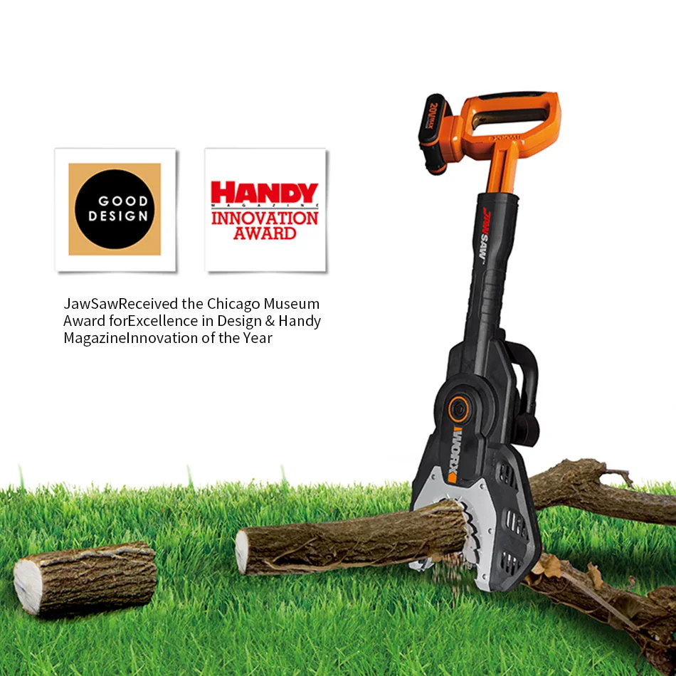 Литиевая Электрическая цепная пила WG329E 20 в бытовая лесопила для досуга