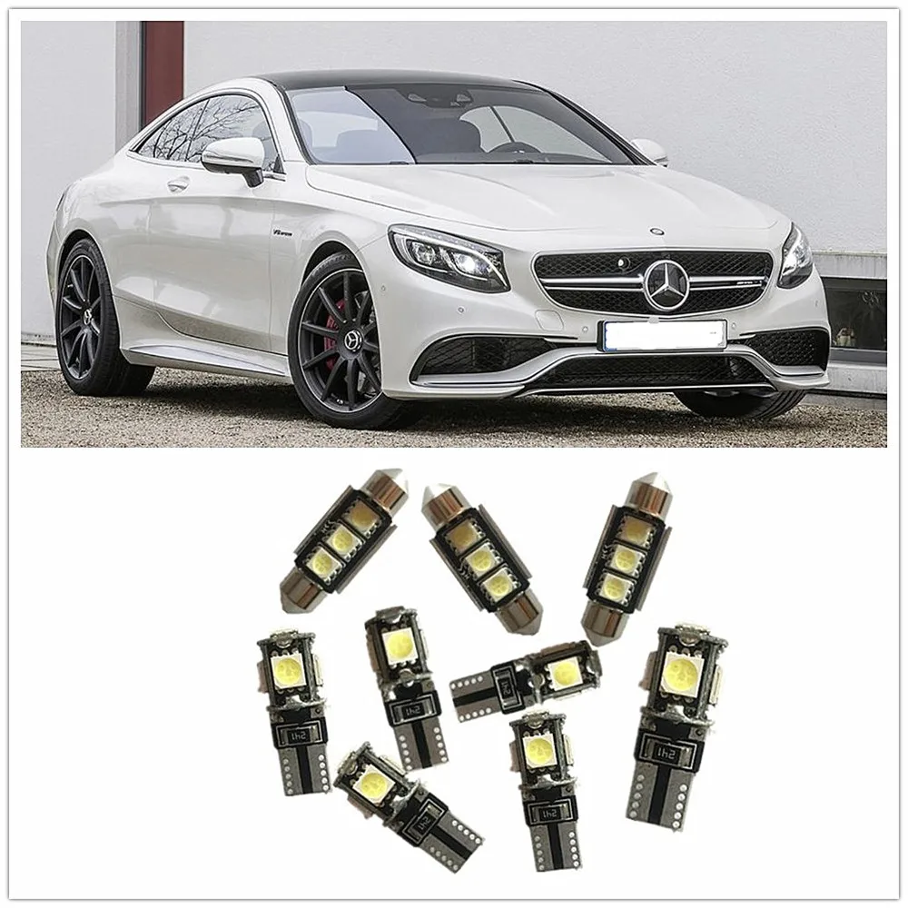Комплект посылка светодиодный светодиодного интерьера для Mercedes-Benz A180 B180 A200 B200 C400