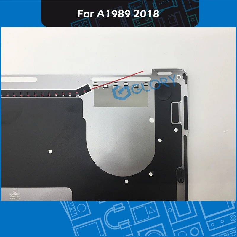 Ноутбук A1989 нижний чехол 613-06940-09 космический серый для Macbook Pro retina 1" A1989 нижний корпус батареи Крышка Mid