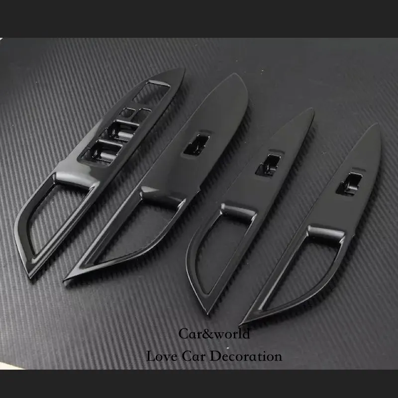 Наклейка на дверь подлокотник окно кнопка переключателя крышка панели отделка