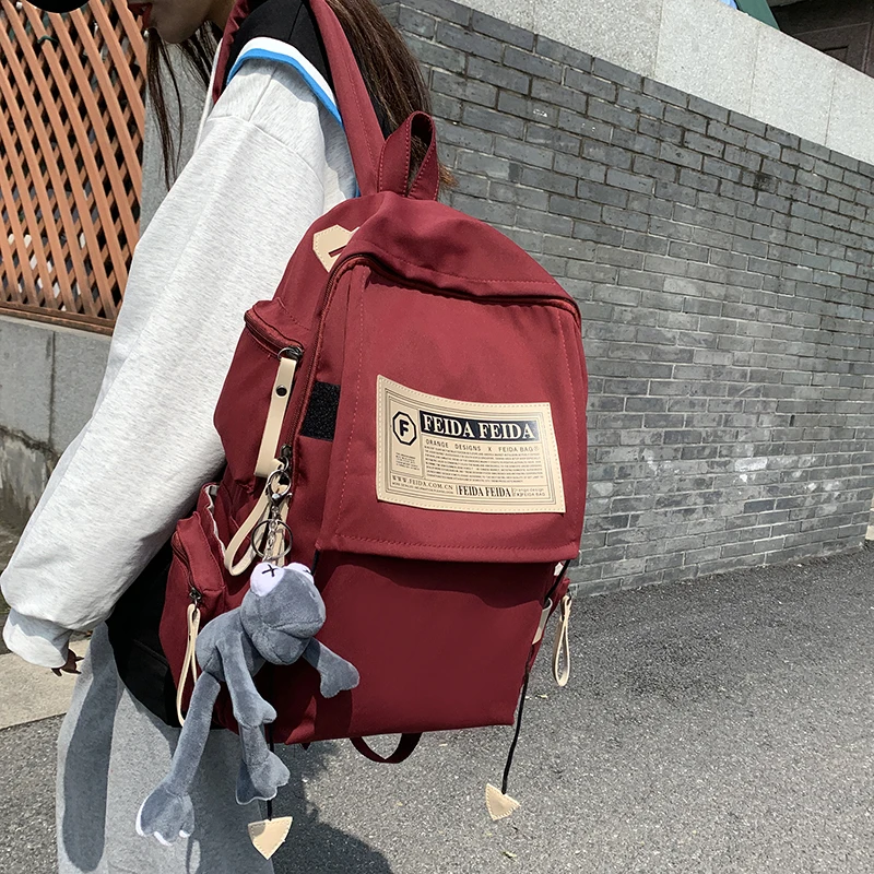 

Рюкзак женский нейлоновый под ноутбук с защитой от кражи